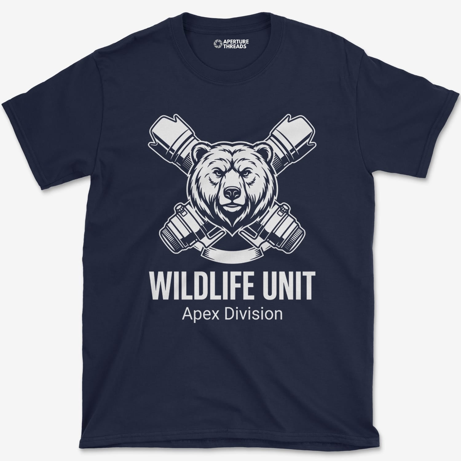 T-Shirt Navy / S Wildlife Unit Grizzly T-Shirt