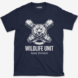 T-Shirt Navy / S Wildlife Unit Grizzly T-Shirt