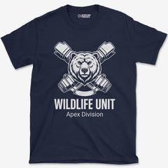 T-Shirt Navy / S Wildlife Unit Grizzly T-Shirt