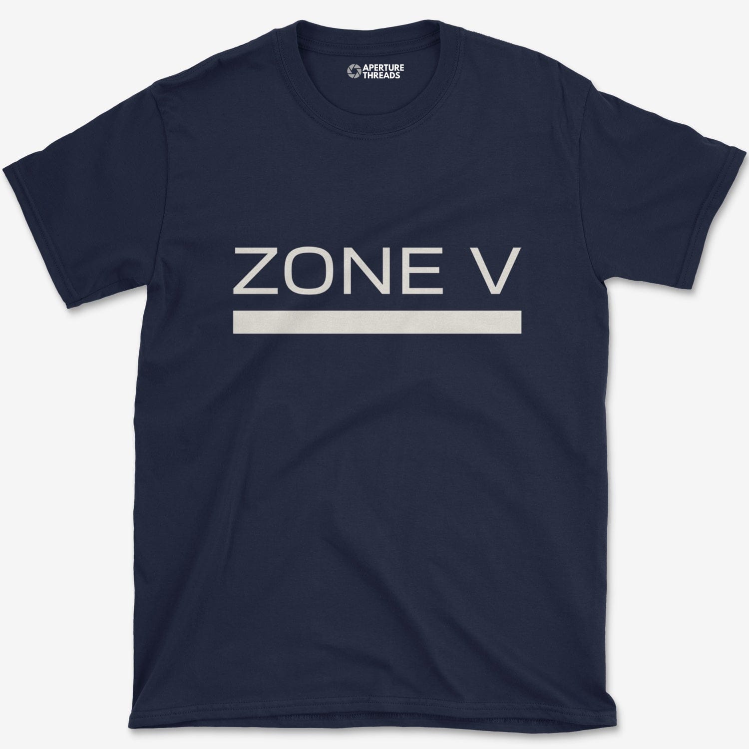 T-Shirt Navy / S Zone V T-Shirt