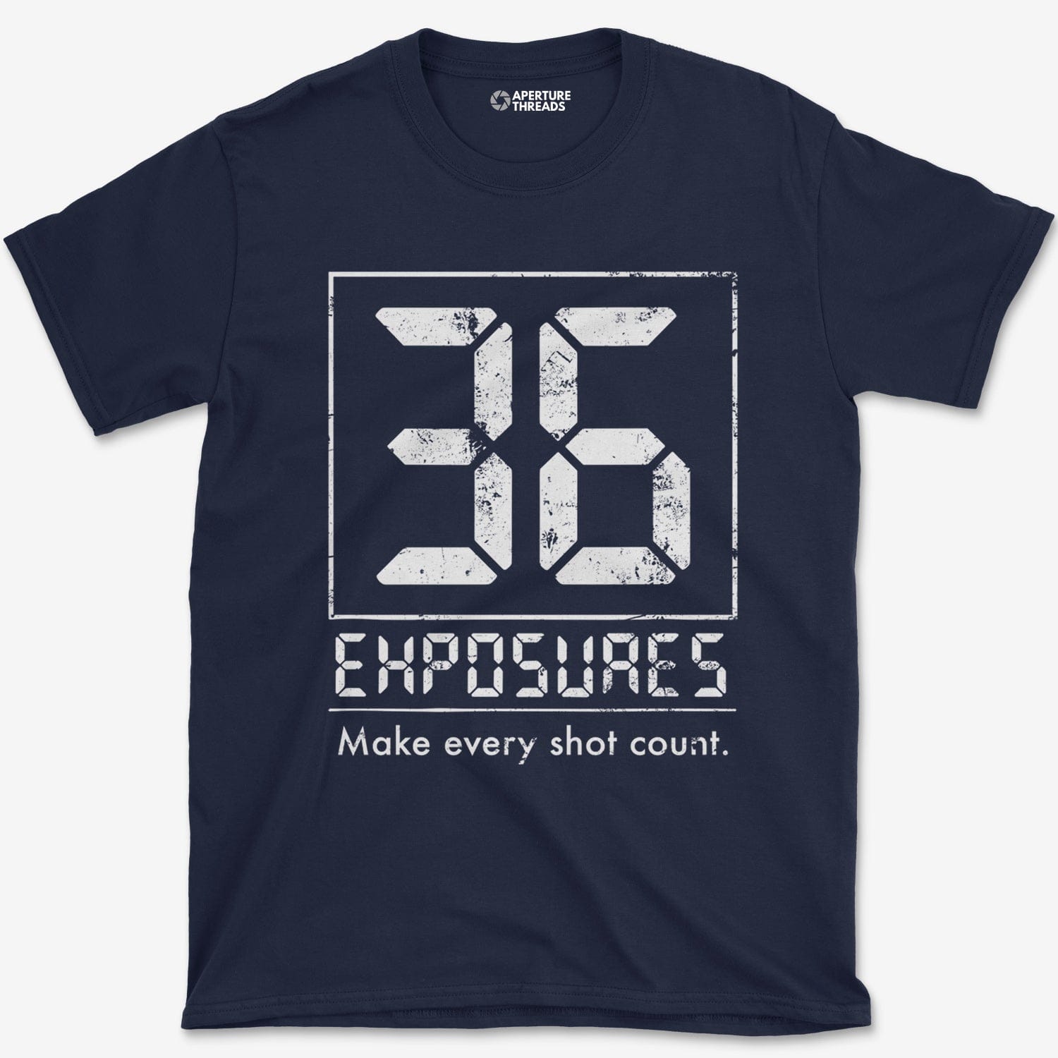 T-Shirt Navy / XS 36 Exposures T-Shirt