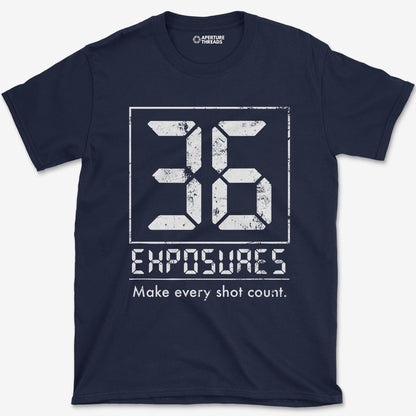 T-Shirt Navy / XS 36 Exposures T-Shirt