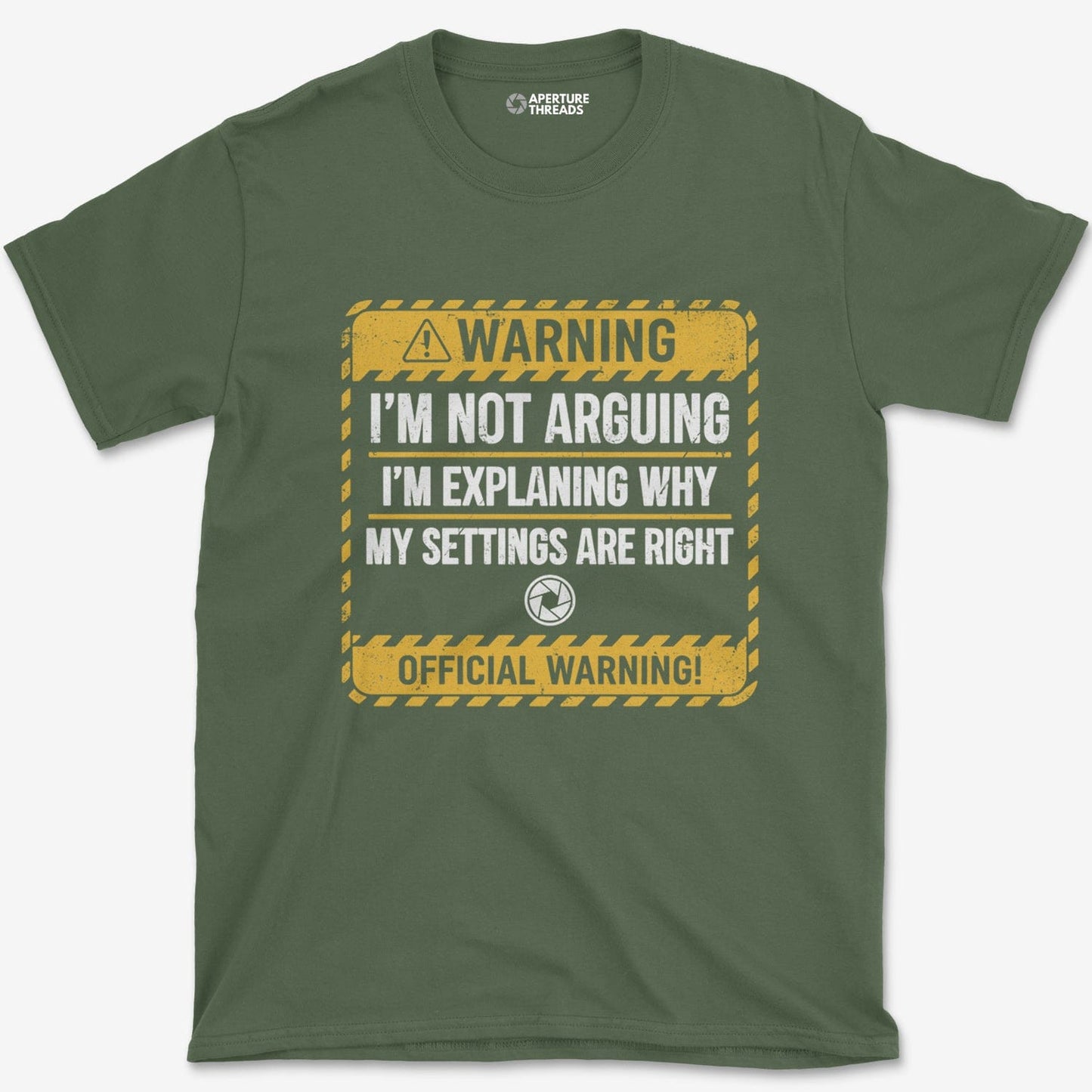 T-Shirt Not Argueing T-Shirt