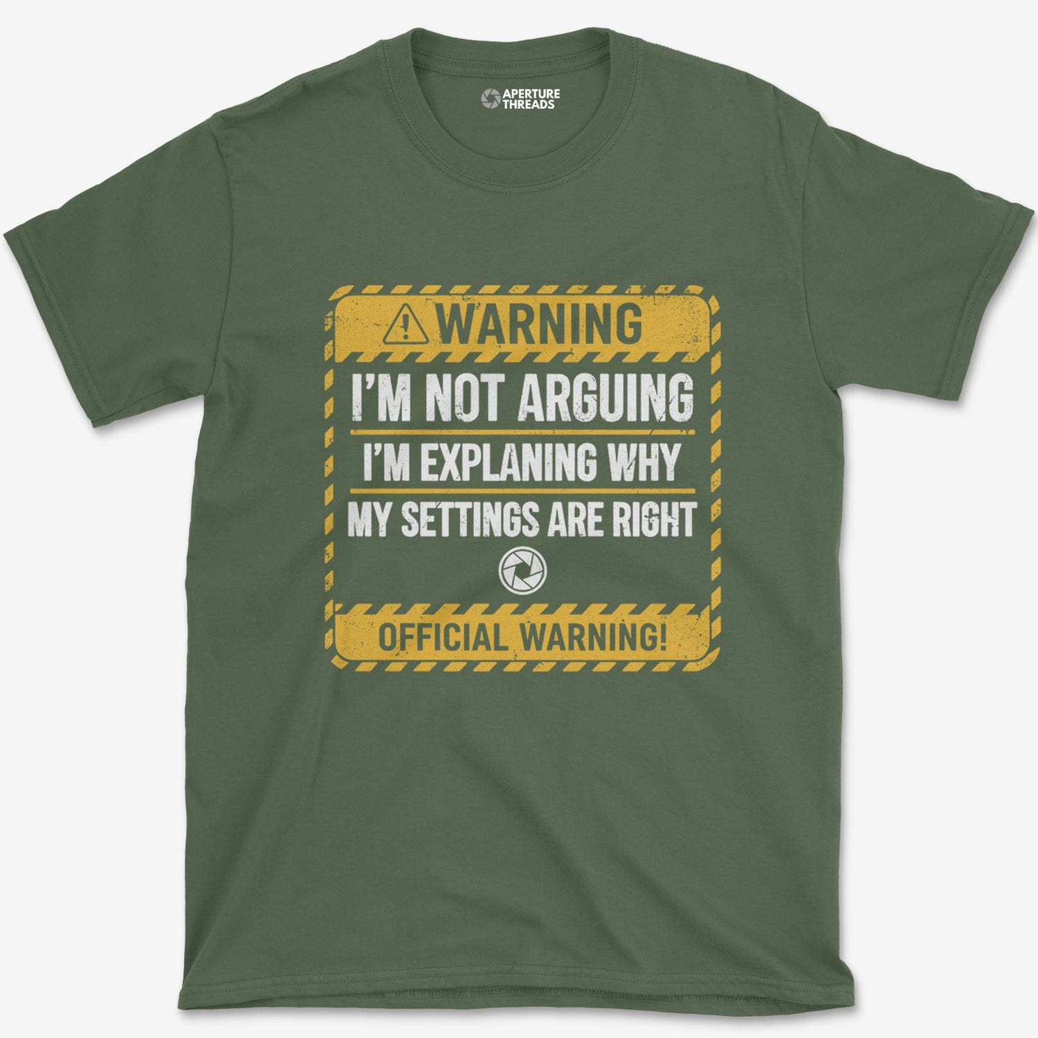 T-Shirt Not Argueing T-Shirt