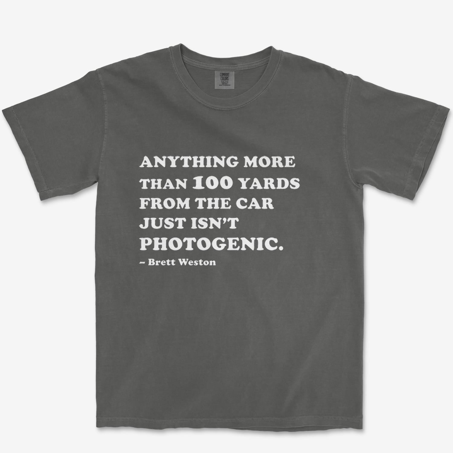 T-Shirt Pepper / S 100 Yards Heavyweight Tee
