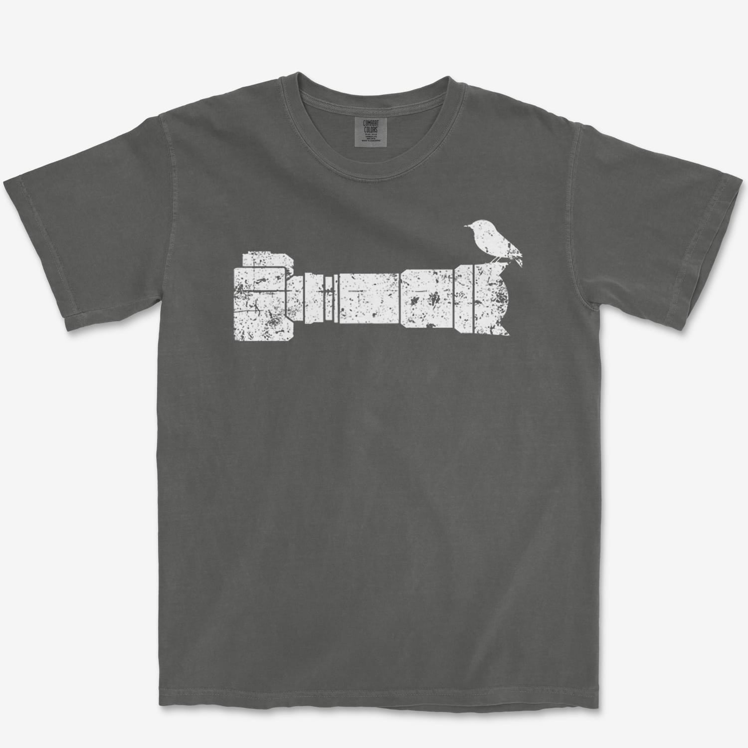 T-Shirt Pepper / S Bird Camera Heavyweight Tee