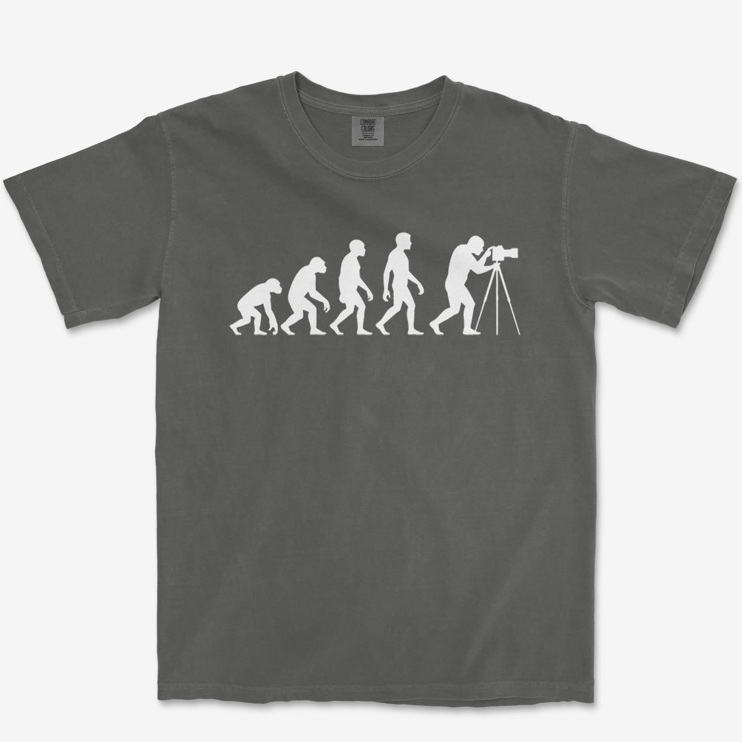 T-Shirt Pepper / S Evolution Man Heavyweight Tee