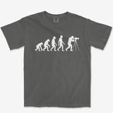 T-Shirt Pepper / S Evolution Man Heavyweight Tee