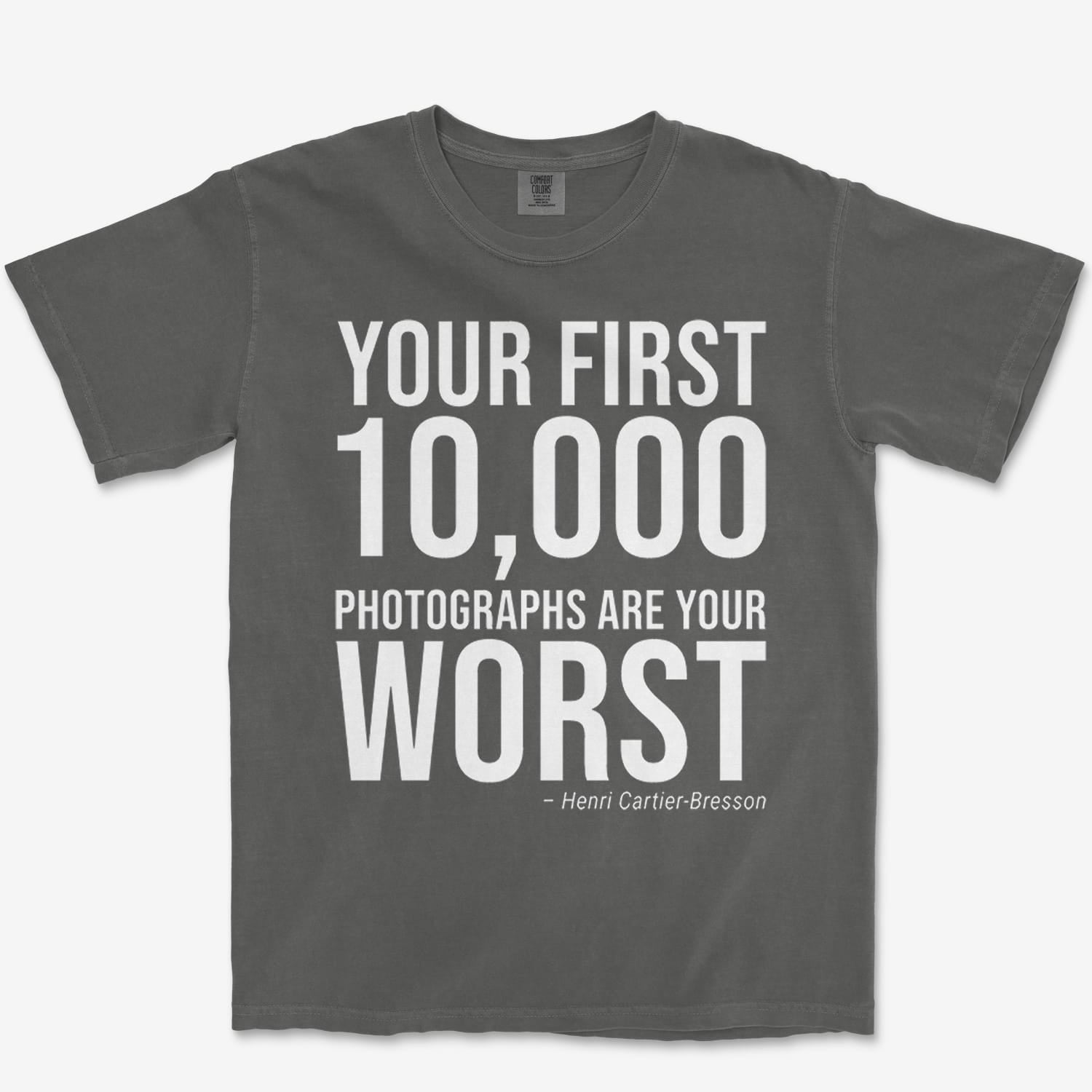 T-Shirt Pepper / S First 10000 Heavyweight Tee
