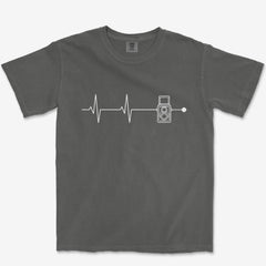 T-Shirt Pepper / S Heartbeat Classic Heavyweight Tee