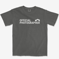 T-Shirt Pepper / S Official Photographer - Premium T-Shirt