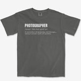 T-Shirt Pepper / S Photographer Definition Heavyweight Tee