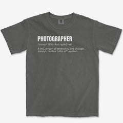 T-Shirt Pepper / S Photographer Definition Heavyweight Tee