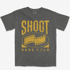 T-Shirt Pepper / S Shoot More Film Heavyweight Tee