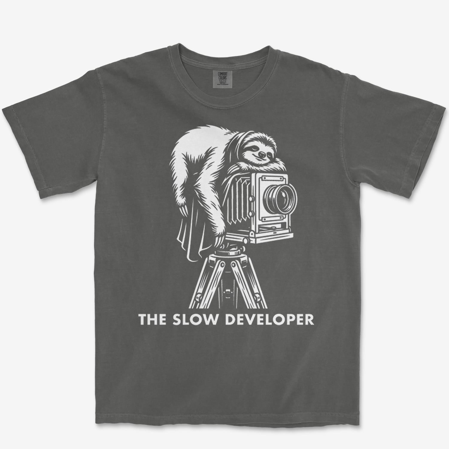 T-Shirt Pepper / S The Sloth Developer Heavyweight Tee
