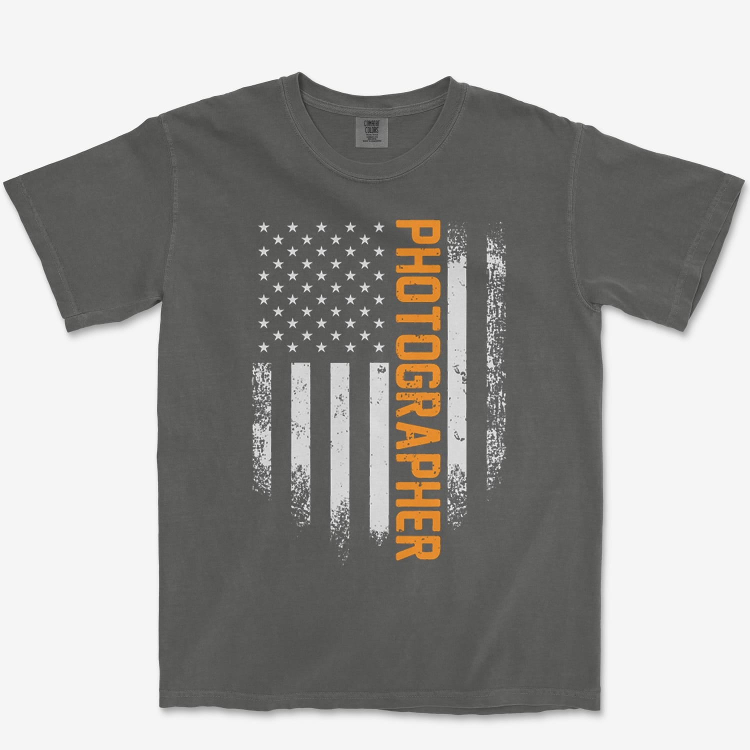 T-Shirt Pepper / S USA Photographer Heavyweight Tee
