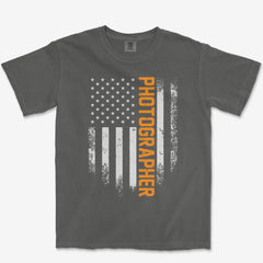 T-Shirt Pepper / S USA Photographer Heavyweight Tee
