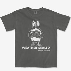 T-Shirt Pepper / S Weather Sealed Puffin Heavyweight Tee