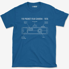 T-Shirt Royal / S 110 Camera BP T-Shirt
