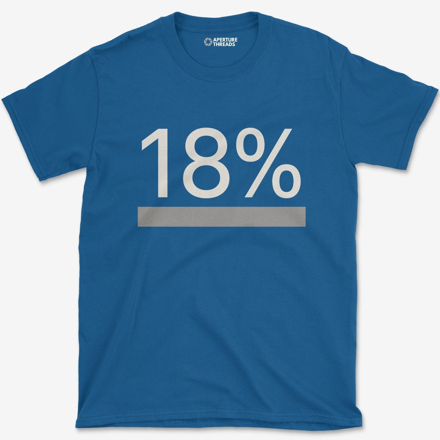 T-Shirt Royal / S 18 Percent T-Shirt