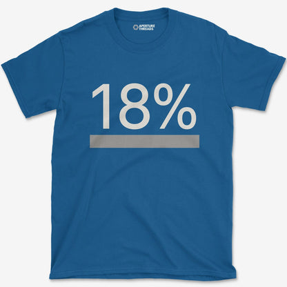 T-Shirt Royal / S 18 Percent T-Shirt