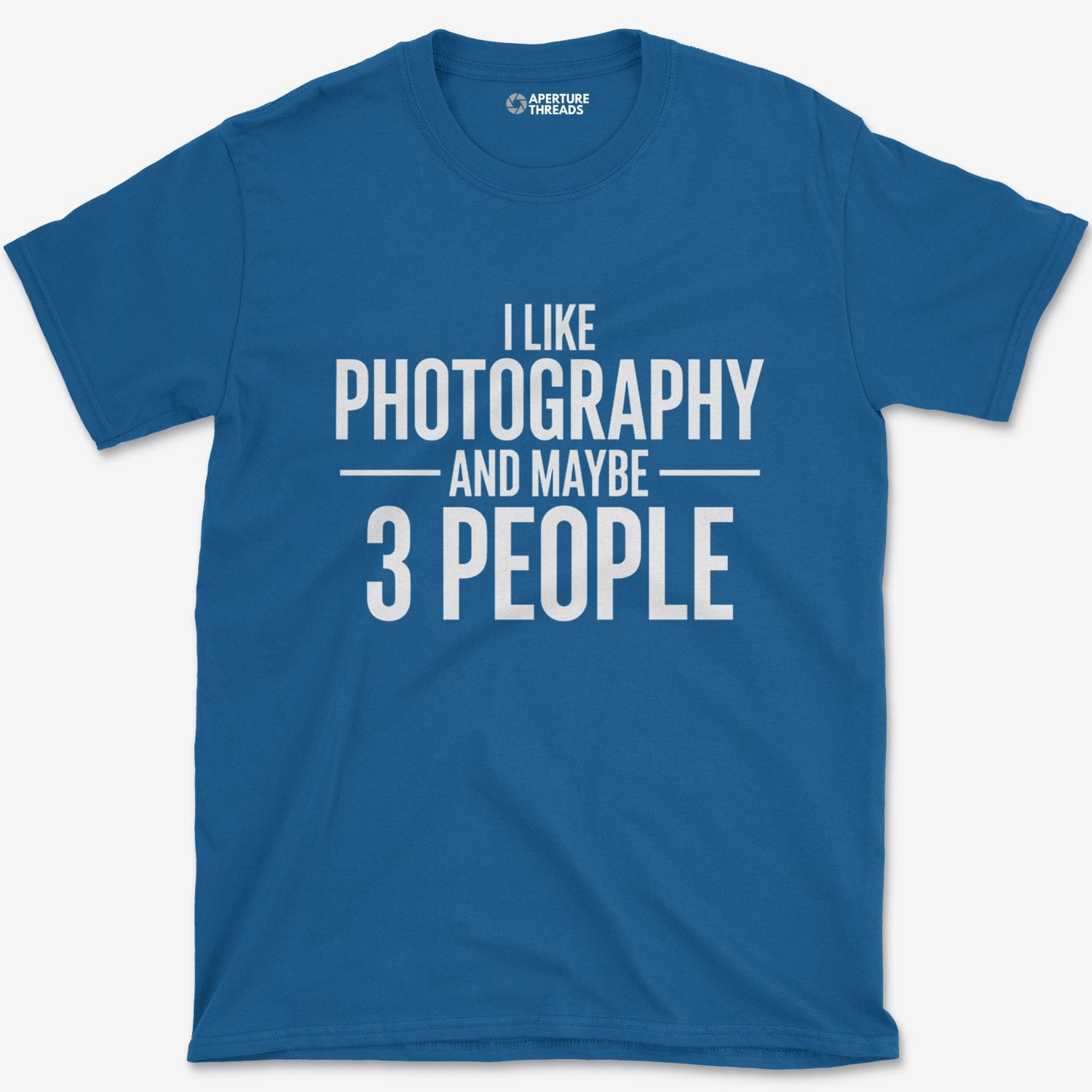 T-Shirt Royal / S 3 People T-Shirt