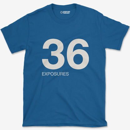 T-Shirt Royal / S 36 Exposures T-Shirt