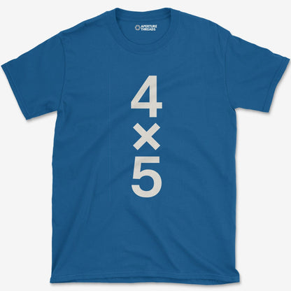 T-Shirt Royal / S 4x5 T-Shirt