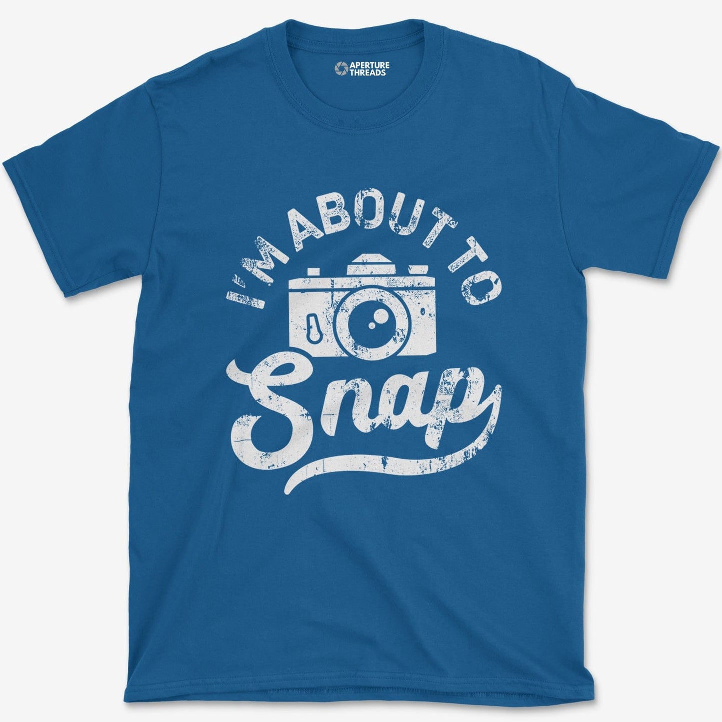 T-Shirt Royal / S About To Snap T-Shirt