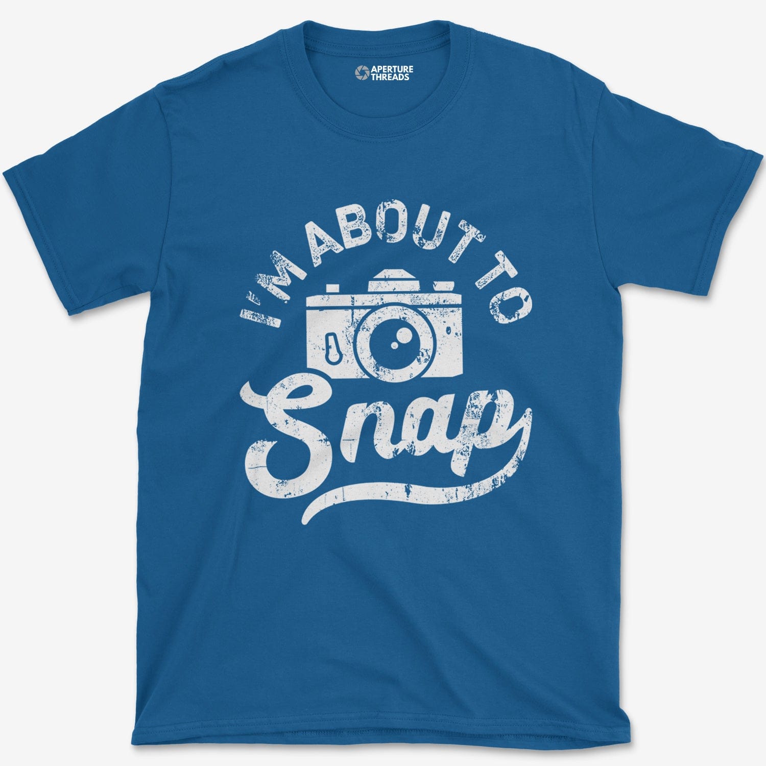 T-Shirt Royal / S About To Snap T-Shirt