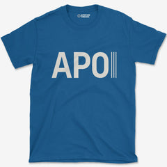 T-Shirt Royal / S APO T-Shirt