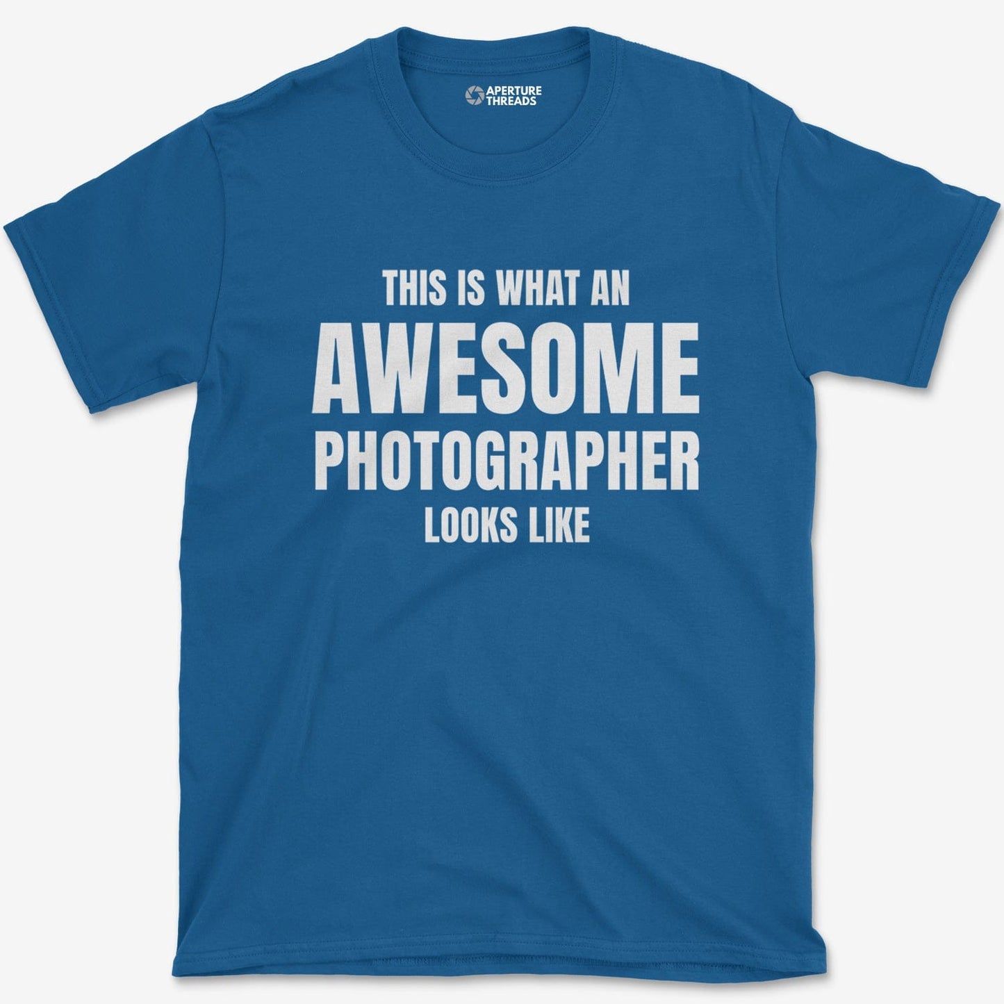 T-Shirt Royal / S Awesome Photographer T-Shirt