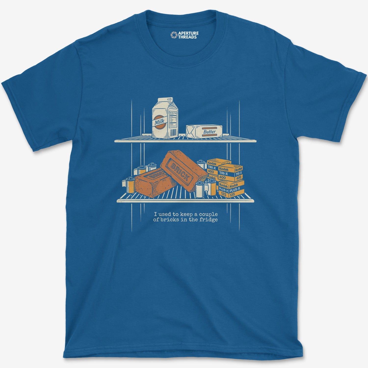 T-Shirt Royal / S Bricks Fridge Gfx T-Shirt
