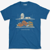 T-Shirt Royal / S Bricks Fridge Gfx T-Shirt
