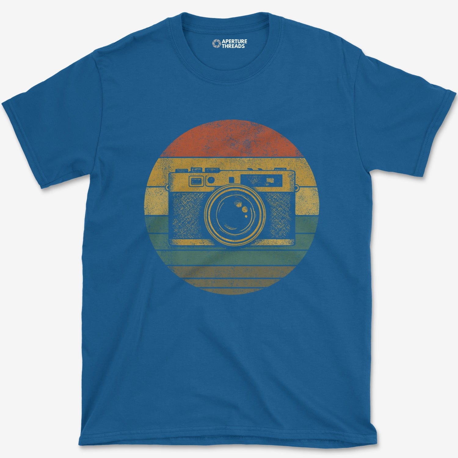 T-Shirt Royal / S Camera Sunset T-Shirt