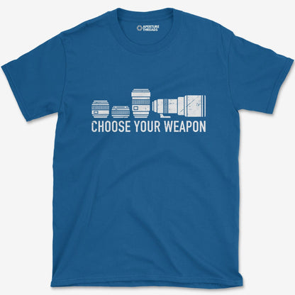 T-Shirt Royal / S Choose Your Weapon T-Shirt