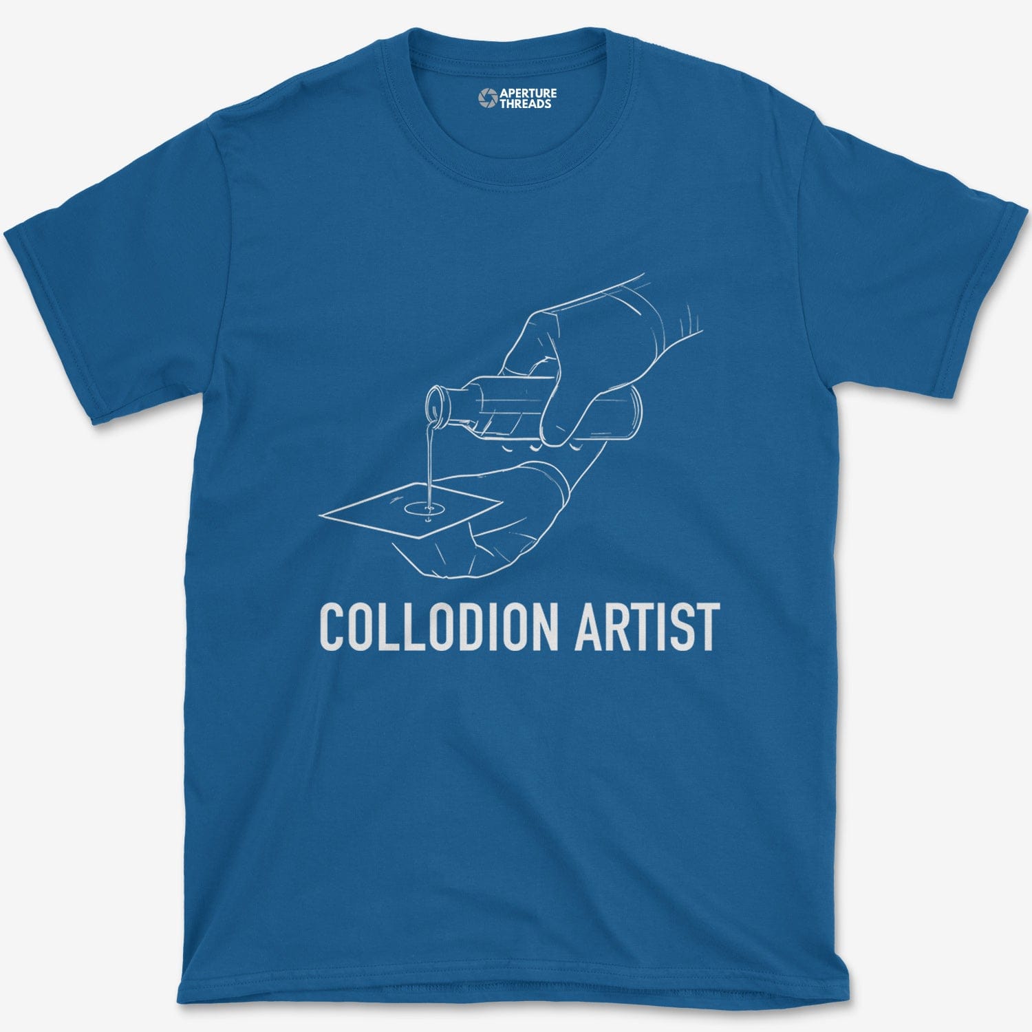 T-Shirt Royal / S Collodion Artist T-Shirt