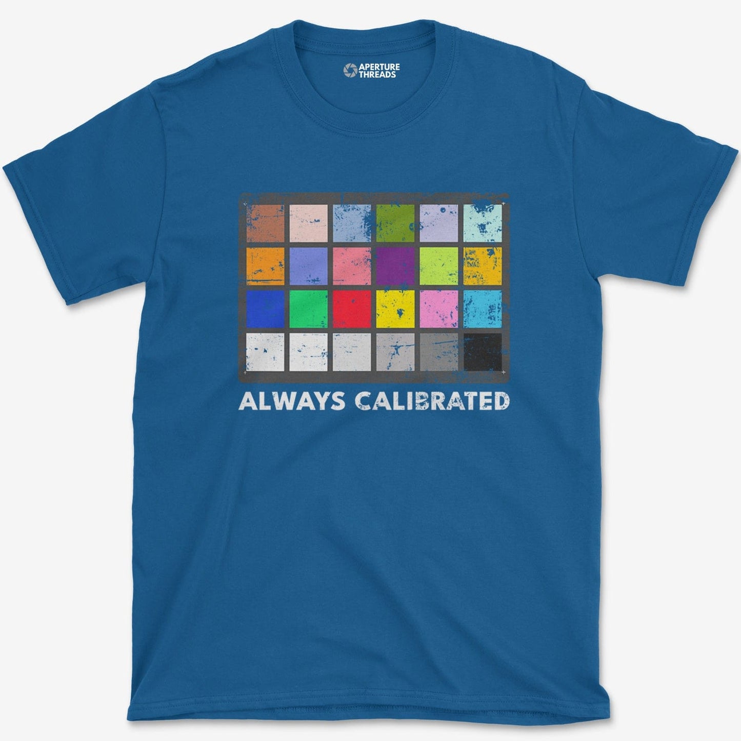 T-Shirt Royal / S Color Checker T-Shirt