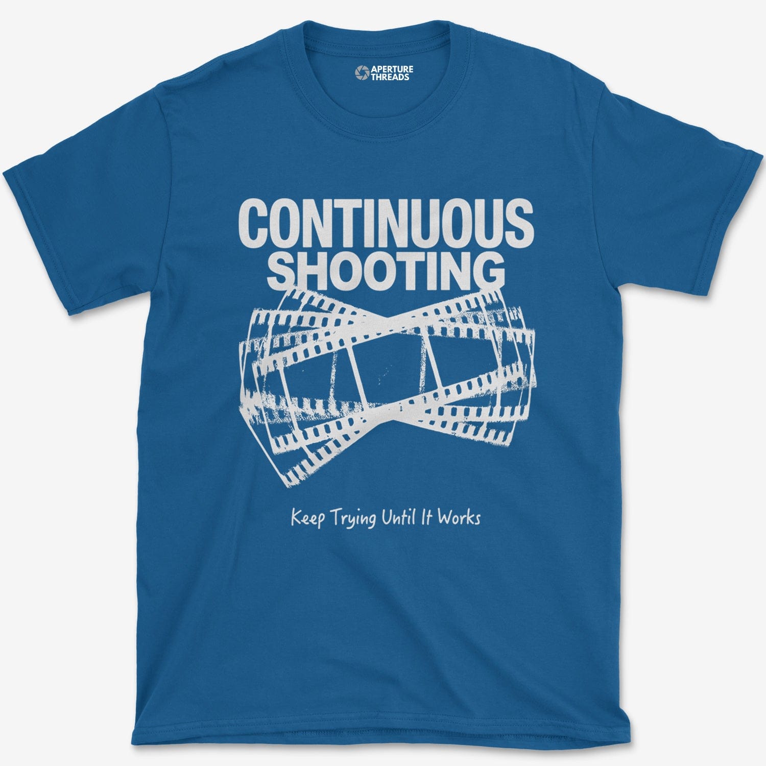T-Shirt Royal / S Continous Shooting T-Shirt