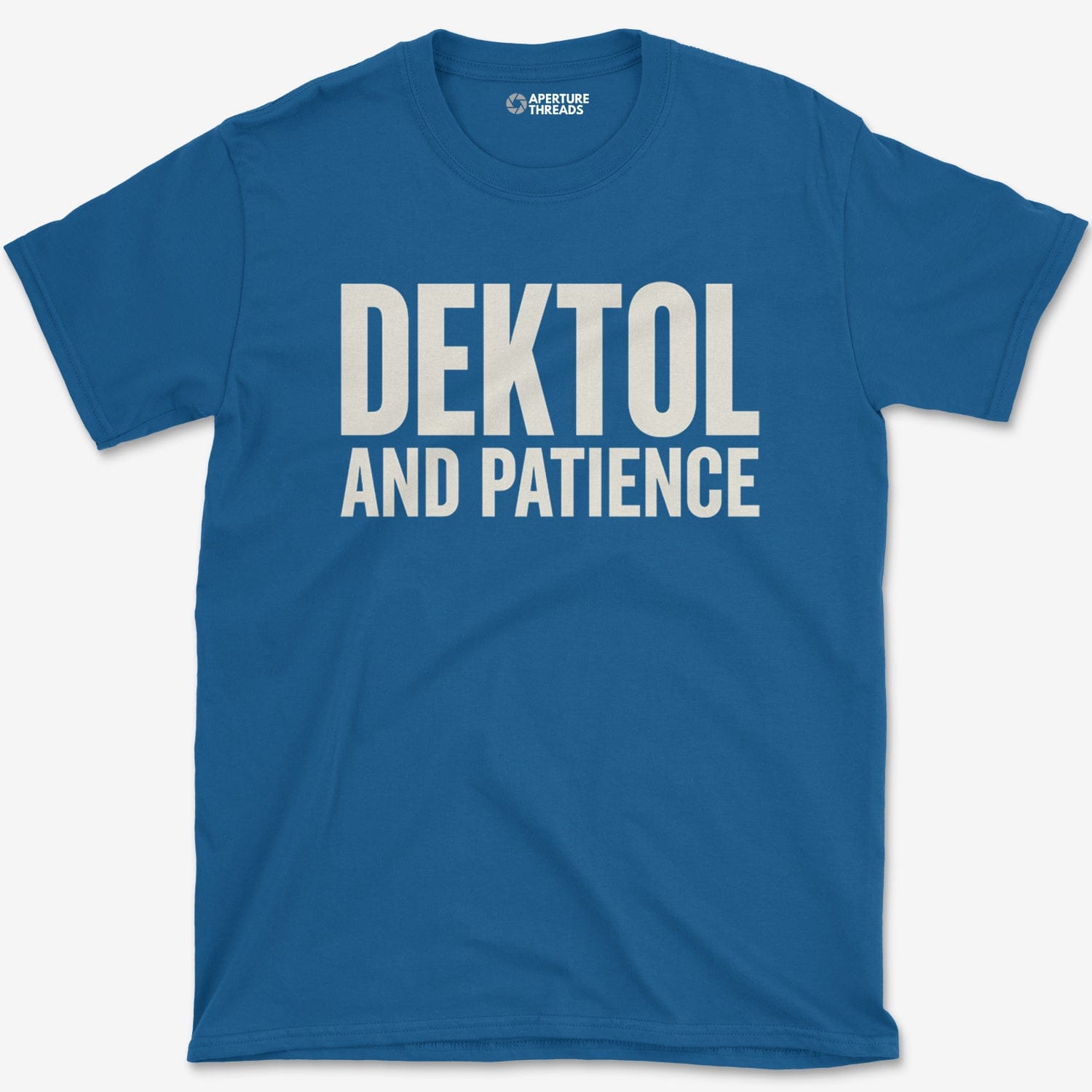 T-Shirt Royal / S Dektol & Patience T-Shirt