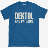 T-Shirt Royal / S Dektol & Patience T-Shirt