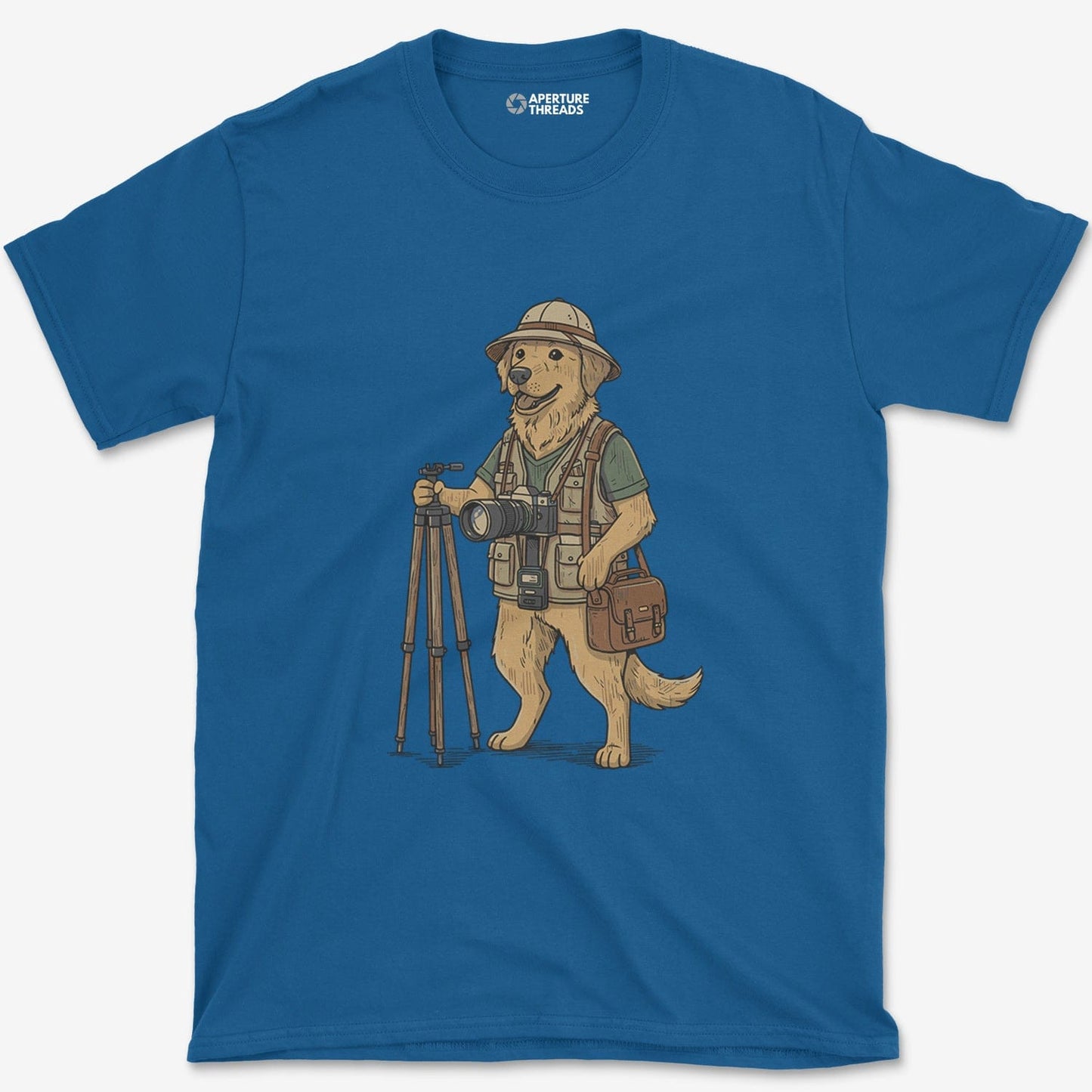 T-Shirt Royal / S Dog Photographer T-Shirt