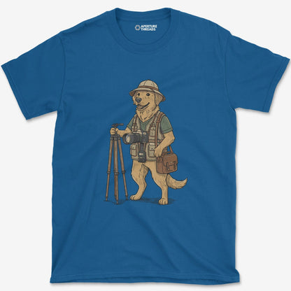 T-Shirt Royal / S Dog Photographer T-Shirt