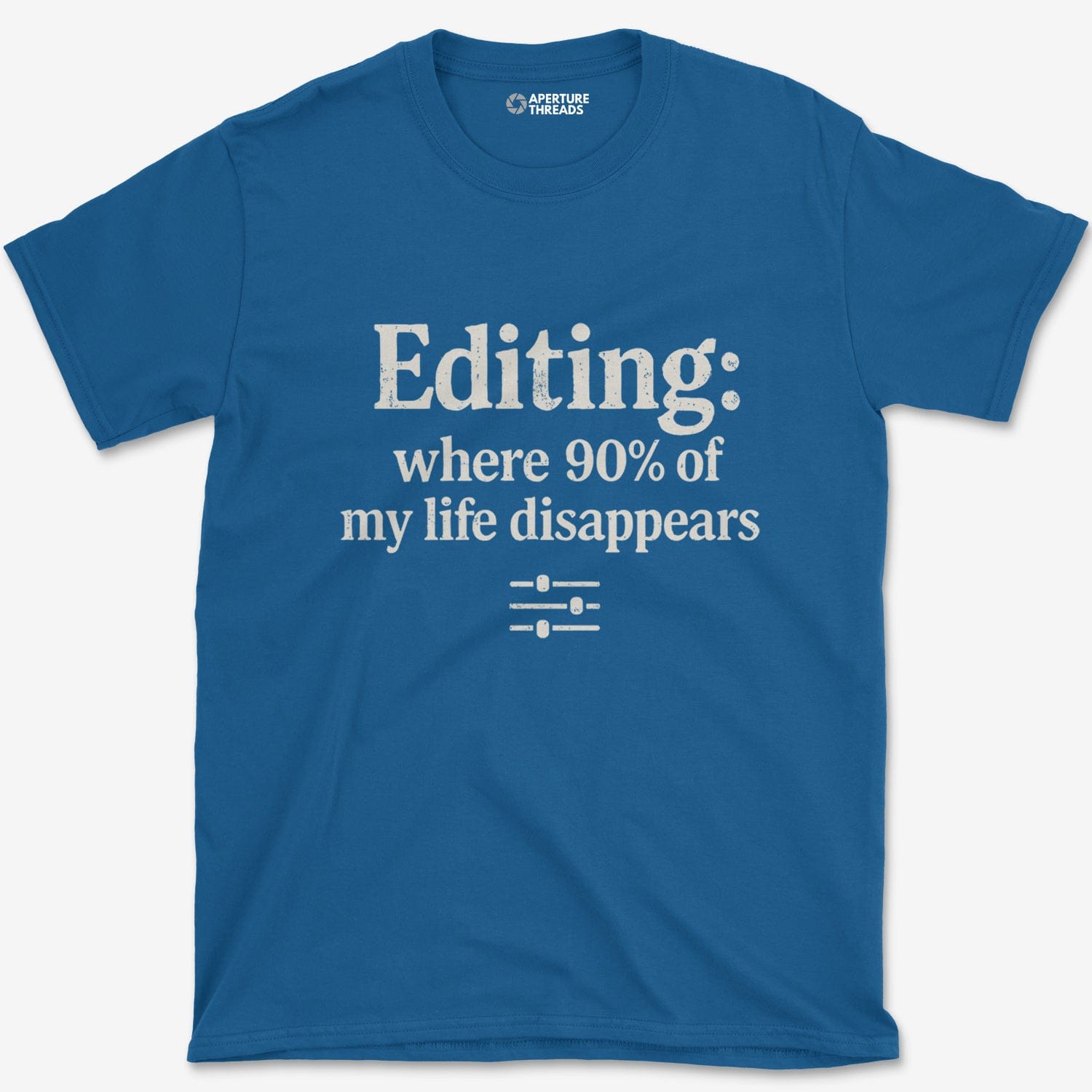 T-Shirt Royal / S Editing T-Shirt