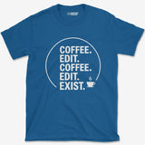 T-Shirt Royal / S Editor Rhythm T-Shirt
