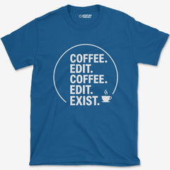 T-Shirt Royal / S Editor Rhythm T-Shirt