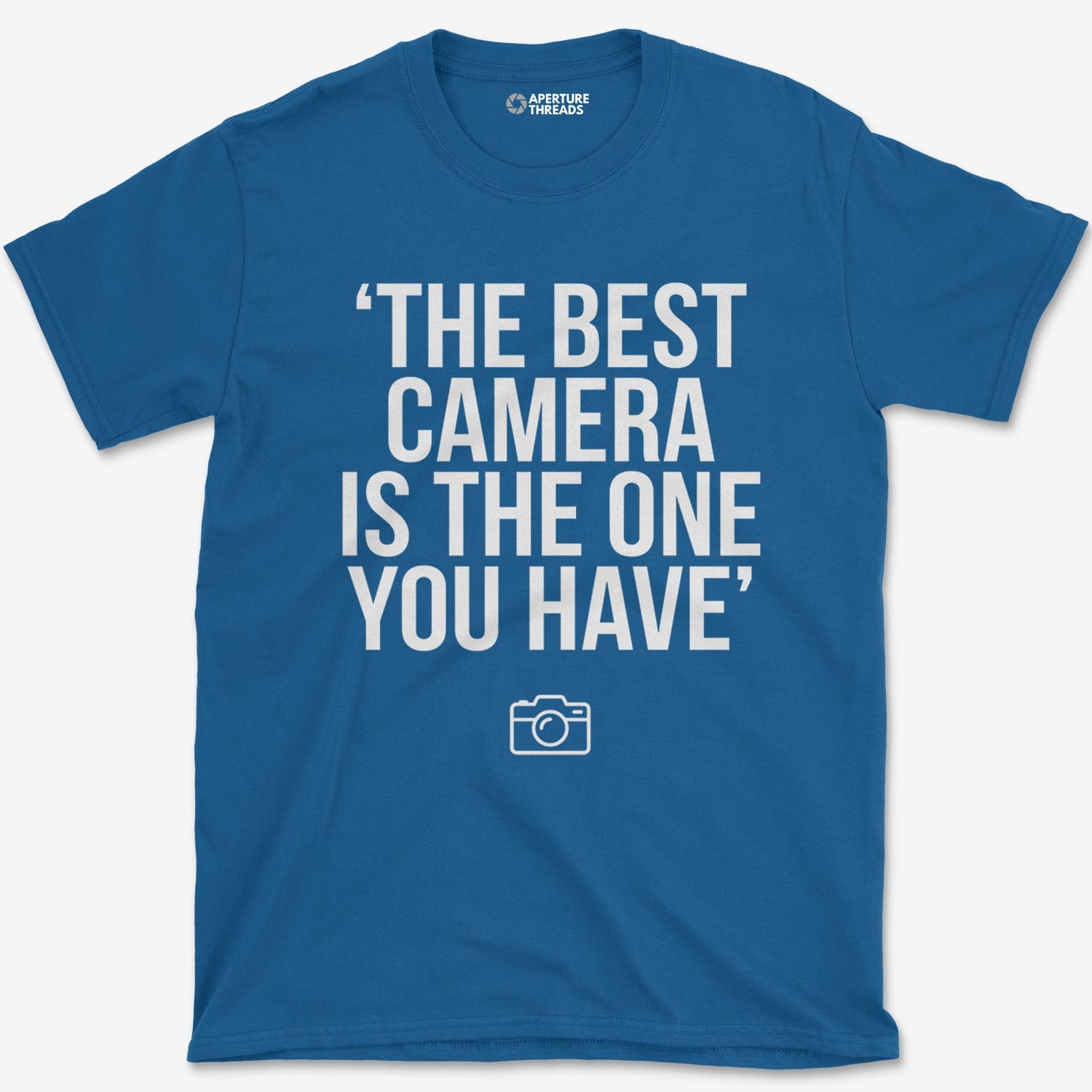 T-Shirt Royal / S Emotional Best Camera T-Shirt
