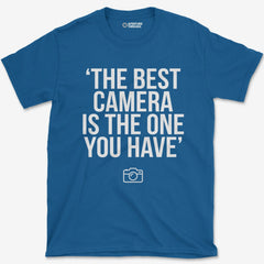 T-Shirt Royal / S Emotional Best Camera T-Shirt