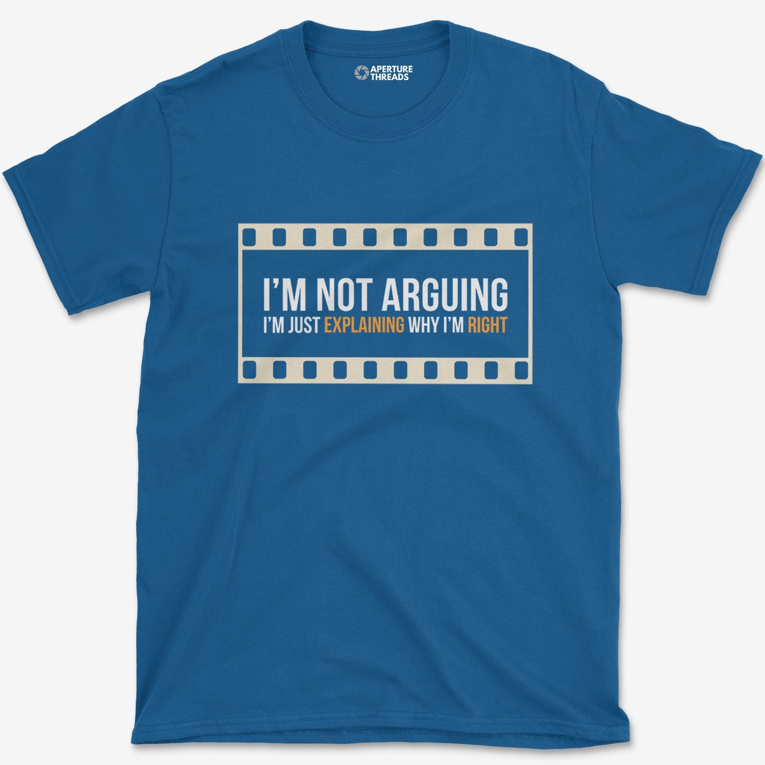T-Shirt Royal / S Explaining T-Shirt