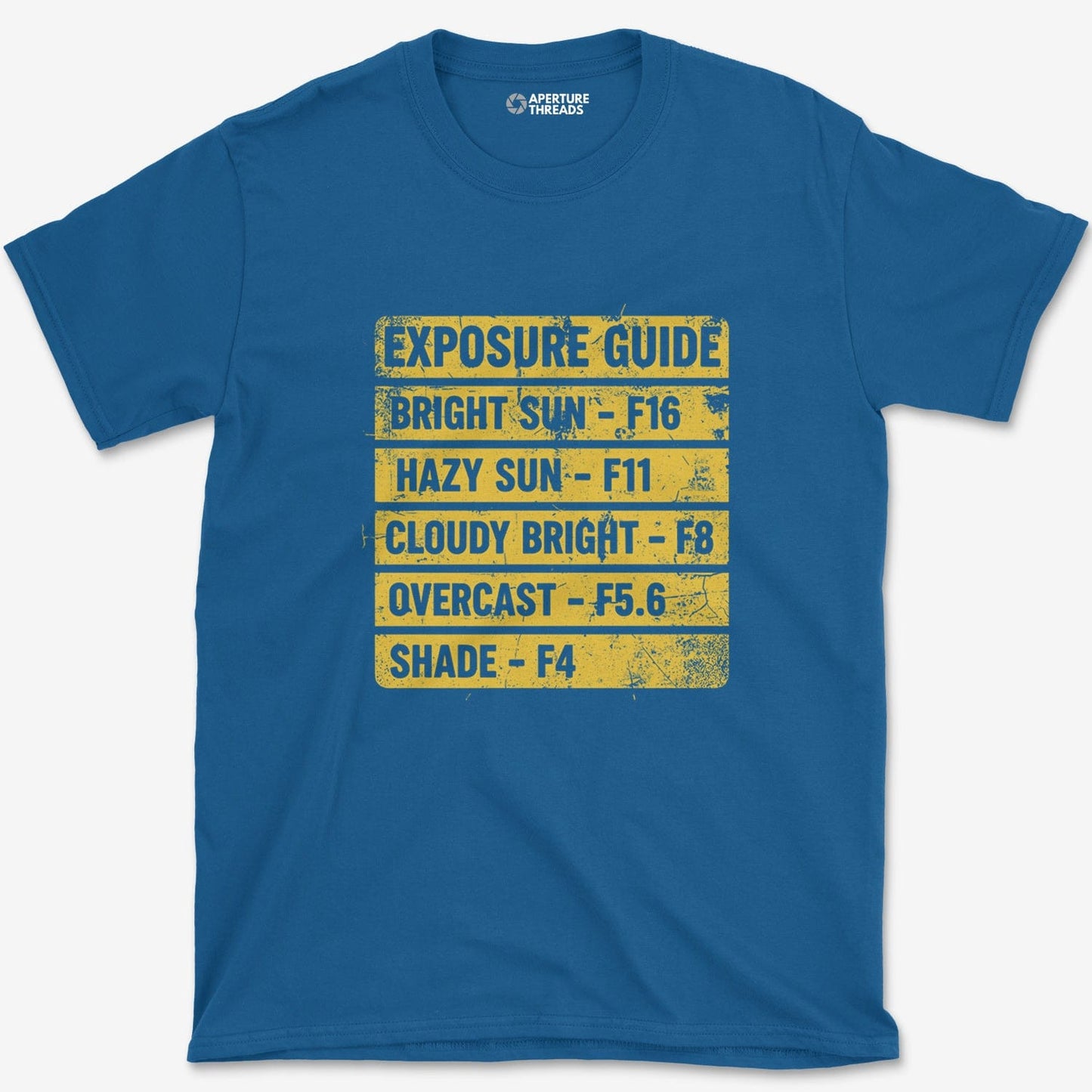 T-Shirt Royal / S Exposue Guide T-Shirt